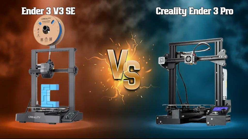 Creality Ender 3 vs Ender 3 V3 SE comparativa cual es mejor