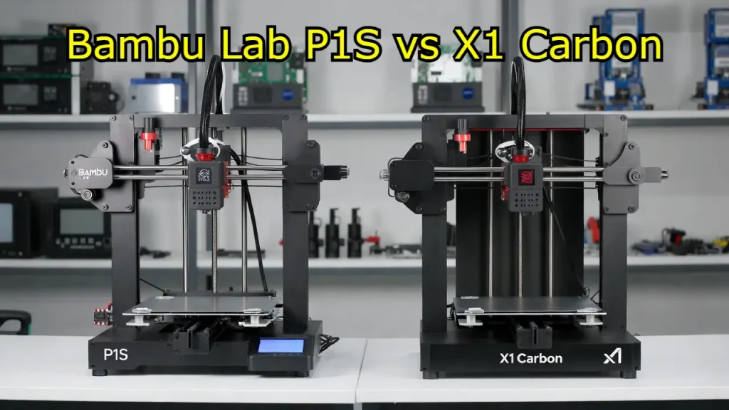 Bambu Lab P1S vs X1 Carbon: Comparativa Definitiva 2026