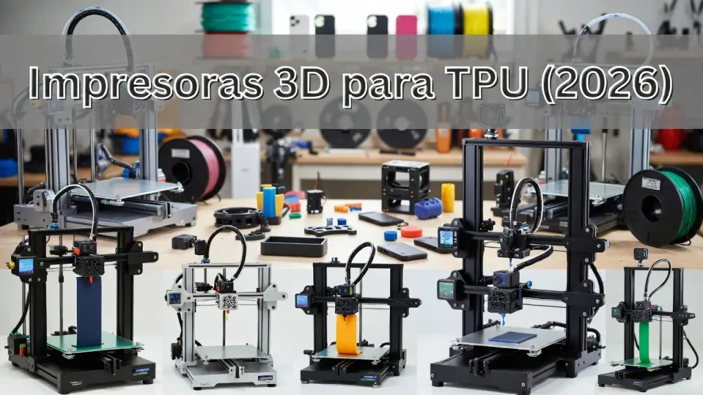 Impresoras 3D para TPU (2026): Guía del Comprador y Top 5 Modelos