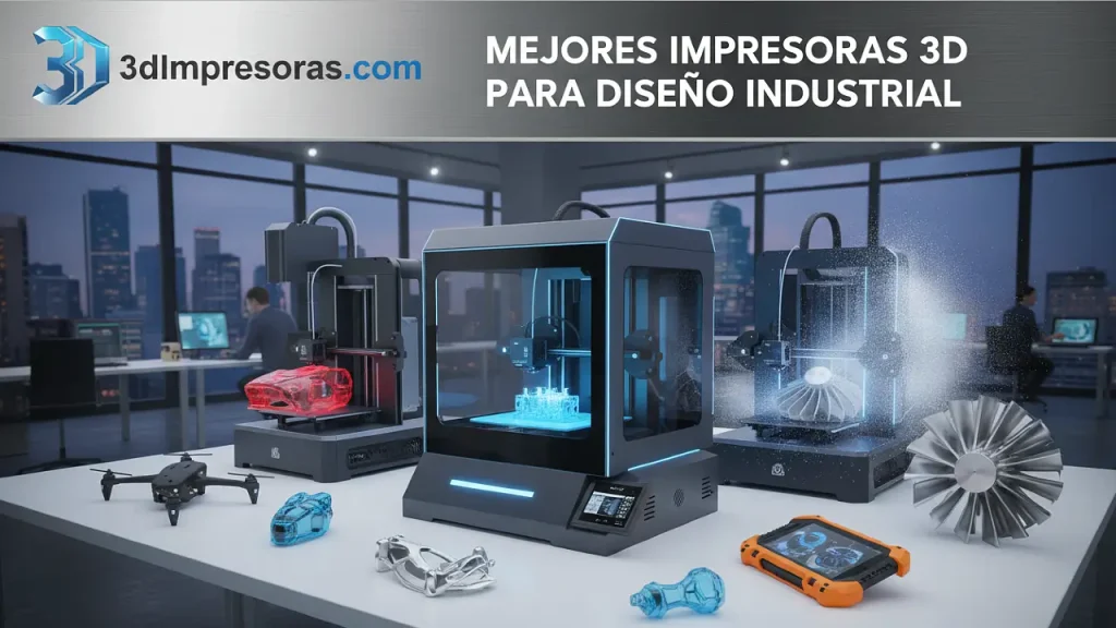 Mejores Impresoras 3D para Diseño Industrial