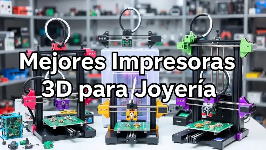 Mejores Impresoras 3D para Joyería: Guía de Inversión para Joyeros