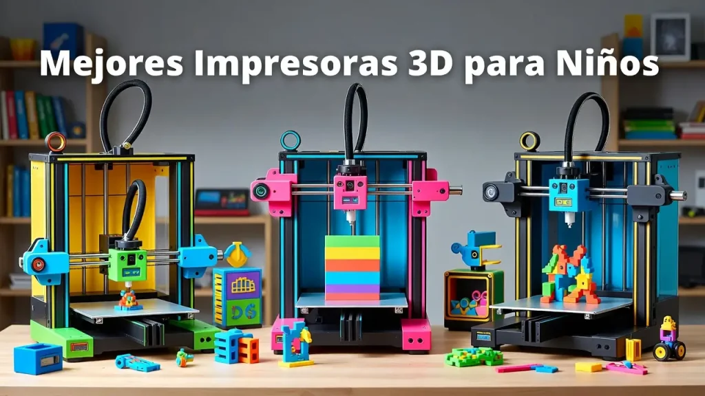 Mejores Impresoras 3D para Niños: Guía de Seguridad y Facilidad