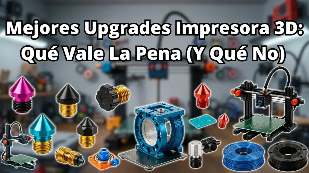 Mejores Upgrades Impresora 3D: Qué Vale La Pena (Y Qué No)