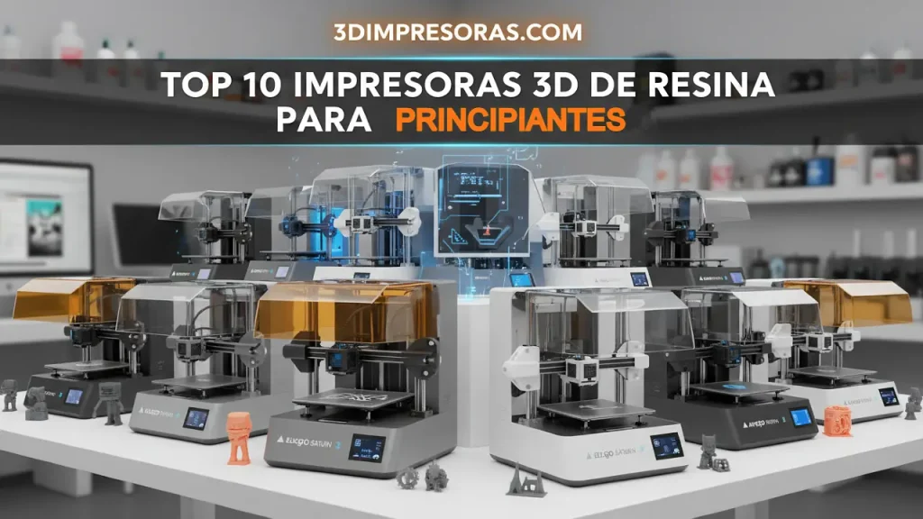 Top 10 Impresoras 3D de Resina para Principiantes