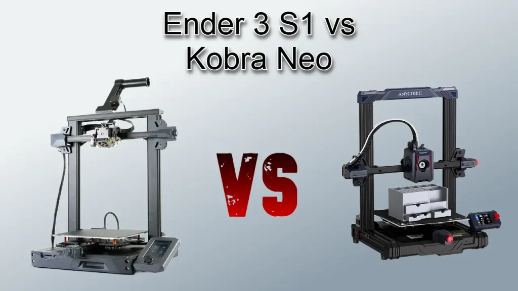 Ender 3 S1 vs Kobra Neo
