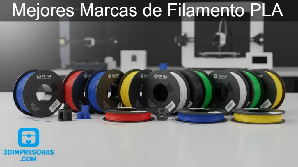 Mejores Marcas de Filamento PLA